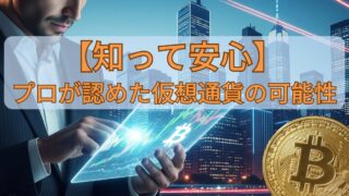 【知って安心】プロが認めた仮想通貨の可能性 