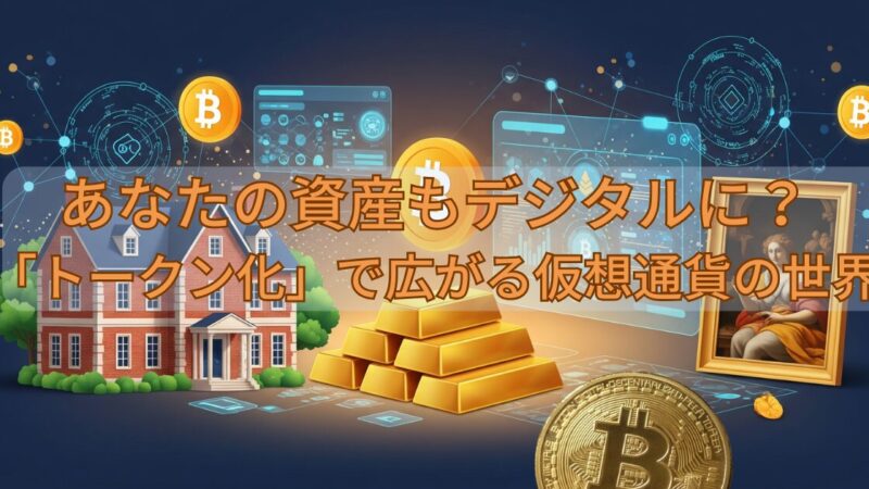 あなたの資産もデジタルに？「トークン化」で広がる仮想通貨の世界 