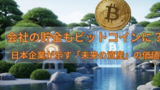 会社の貯金もビットコインに？日本企業が示す「未来の資産」の価値 