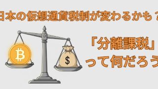 日本の仮想通貨税制が変わるかも？「分離課税」って何だろう 